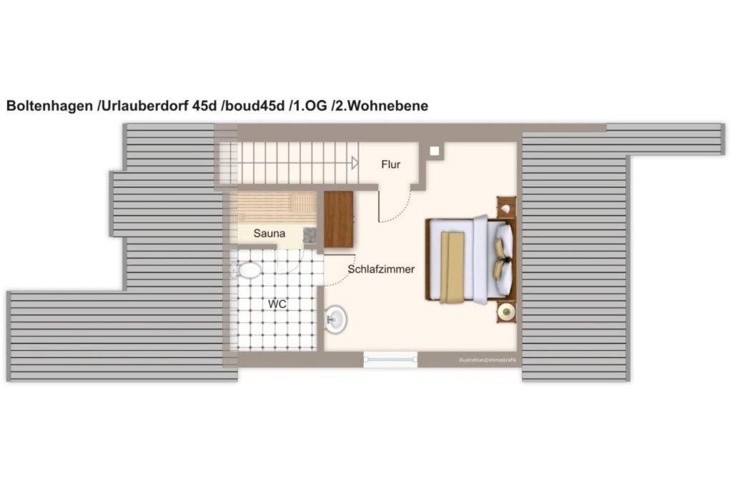 Villa Urlauberdorf Urlauberdorf 45D Boltenhagen  Esterno foto